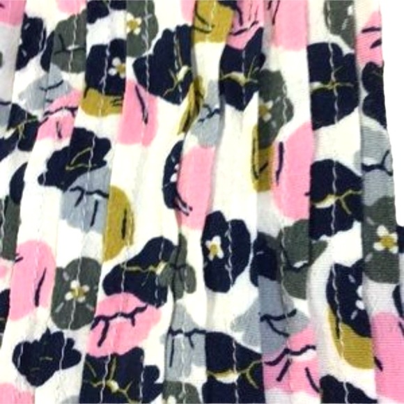 BODEN Hopscotch Poppy Meadow Pintuck Preppy Dress in Ivory size 10L - Picture 11 of 14